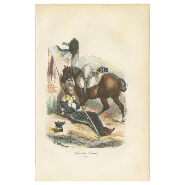 Polish Chevau-Léger of the Imperial Guard, 1843, Paper For Sale - Image 10 of 10