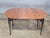 Brown Late 20th Century Tiger Maple Dining Table Black Painted Base 2 Leaves Benchmade For Sale - Image 8 of 17