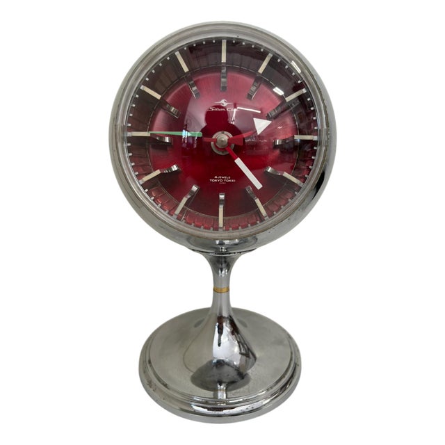 Space Age Silicon Clock from Tokyo Tokei, 1960s For Sale