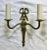 French French Louis XVI Bronze Cast Two Arm Ribbon Sconces - a Pair For Sale - Image 3 of 7