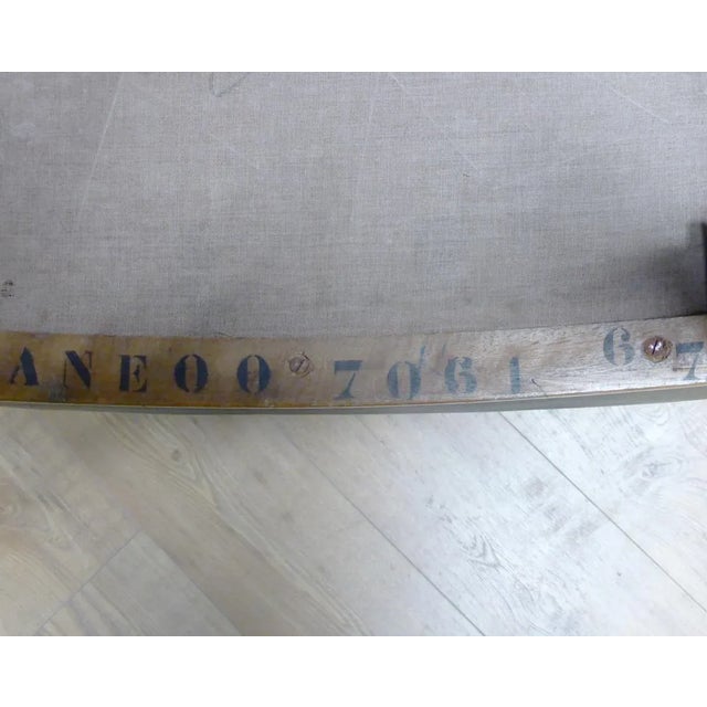 Mid-Century French Bronze and Leather Dining Chairs, Set of 12 For Sale - Image 11 of 13