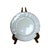 Neoclassical Seltmann Weiden Bavaria Porcelain Dinner Set 18 P. For 6, White Embossed Marie-Luise Style, Platinum Rim, Circa 1960 For Sale - Image 3 of 8