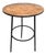 Postmodern Brutalist Iron and Wooden Plant Stand, Poland, 1970s For Sale