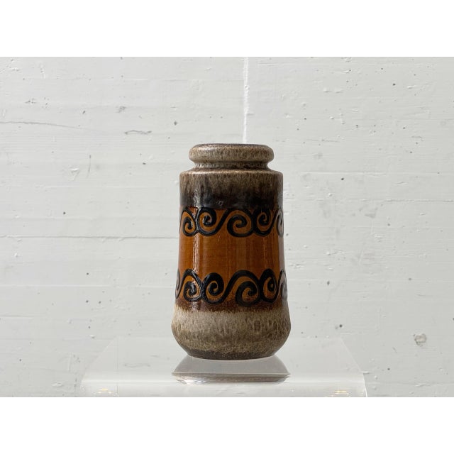 Ceramic Spiral Vase from Scheurich Keramik, Germany, 1970s For Sale - Image 10 of 10