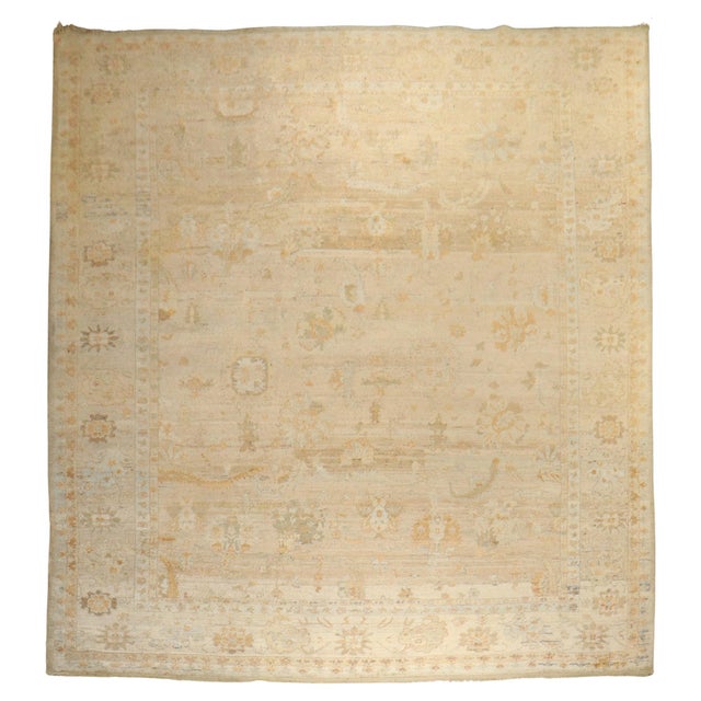 Late 20th Century Angora Oushak Large Rug - 11'10" x 15'3" For Sale - Image 10 of 18