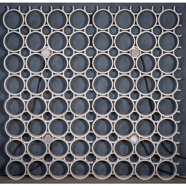 Space Age Modular Wall or Ceiling Panels, 1970s, Set of 4 For Sale - Image 4 of 17