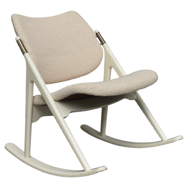 Rocking Chair by Haug for E. M. OG Trevarefabrikk For Sale