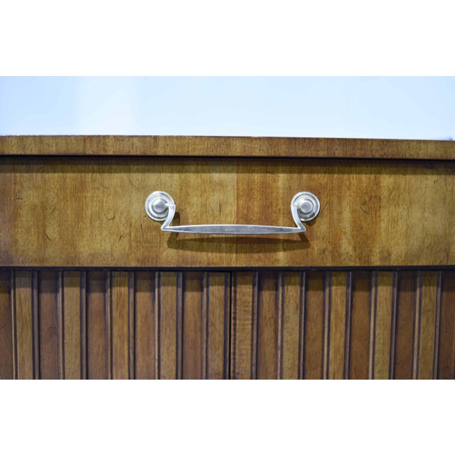 Mid Century Transitional Nightstands by Henredon - A Pair For Sale - Image 9 of 15
