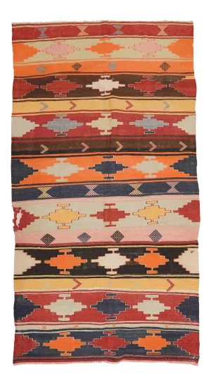 Vintage Turkish Kilim Rug