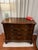 Late 20th Century Vintage Henredon Georgian-Style Serpentine Chest With Carved Fretwork For Sale - Image 5 of 10