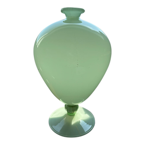 1930s Seguso Vetri d'Arte Veronese Vase in Green