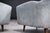 Pair of Armchairs in Hardwood & Light Blue Chenille, Giuseppe Scapinelli, 1950s For Sale - Image 10 of 11