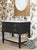 New special order item. Not vintage. The Cutler BLK bath vanity in a striking matte black lacquer is a celebration of...