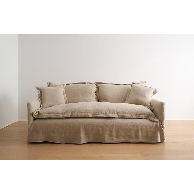 2020s Cisco Brothers Paloma Sofa in Brevard Burlap For Sale - Image 5 of 5