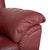 Modern Red Leather Lounge Chair from Natuzzi For Sale - Image 3 of 13