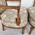Taupe French Louis XVI High Back Accent Dining Chairs Pair For Sale - Image 8 of 18
