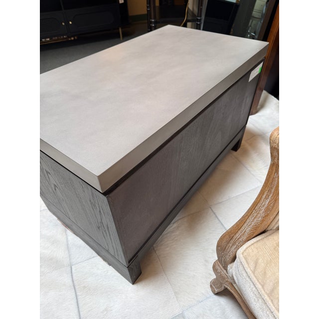 2010s Restoration Hardware Meade Closed Nightstand For Sale - Image 5 of 12
