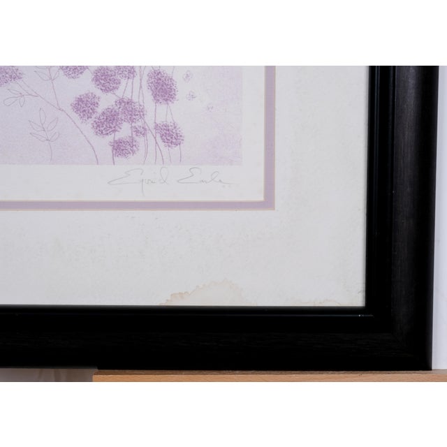 Wood 1981 Eyvind Earle "Girl With the Raven Hair" Artist Hand Signed & Numbered Limited Edition 133/260 Very Good Overall Condition, Needs TLC - See Notes For Sale - Image 7 of 14