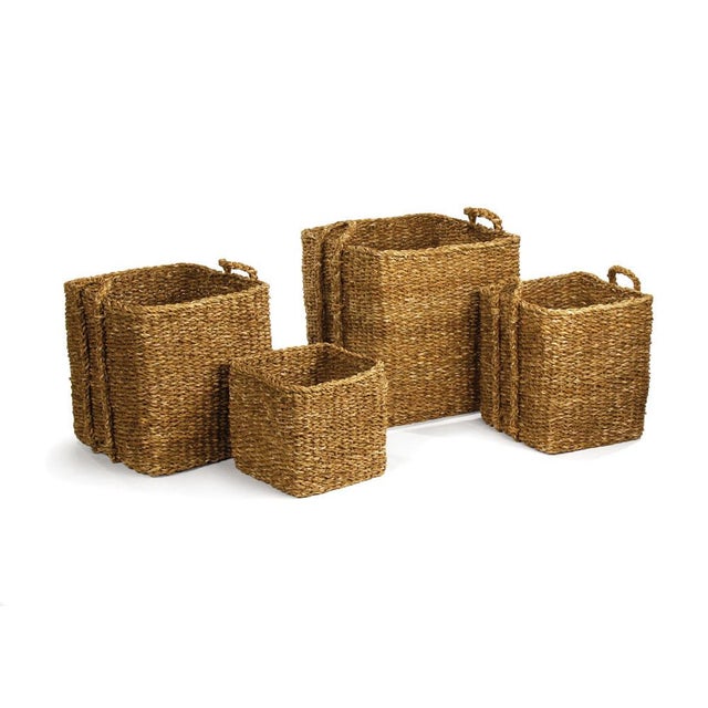 Seagrass is doublewalled baskets that are supple, not stiff. Naturally beautiful. Great for the beach, or anywhere that...