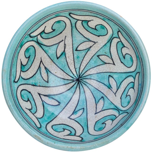 This gorgeous antique ceramic decorative bowl is a natural when it comes to bouncing light around. Meticulously...