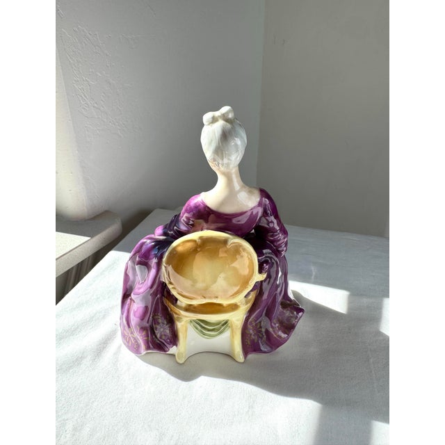 Royal Doulton Late 20th Century Royal Doulton Figurine ~ “Charlotte” Hn 2421 For Sale - Image 4 of 11