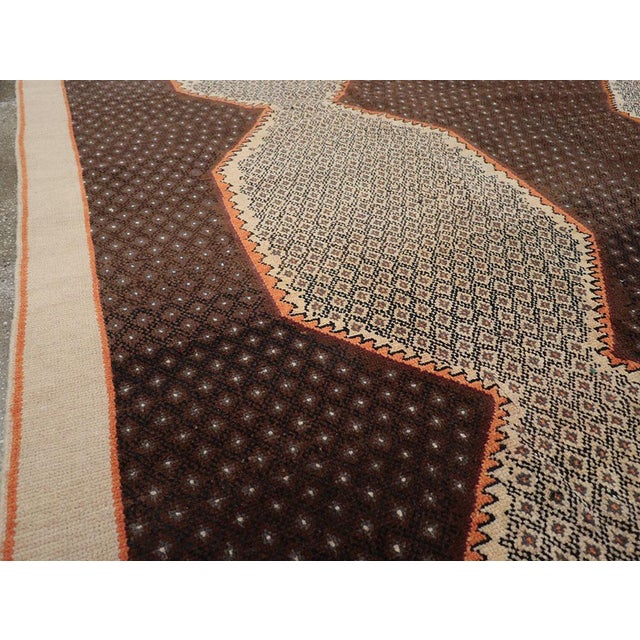 Mid 20th Century Galerie Shabab Collection Mid-20th Century Turkish Anatolian Room Size Carpet For Sale - Image 5 of 10