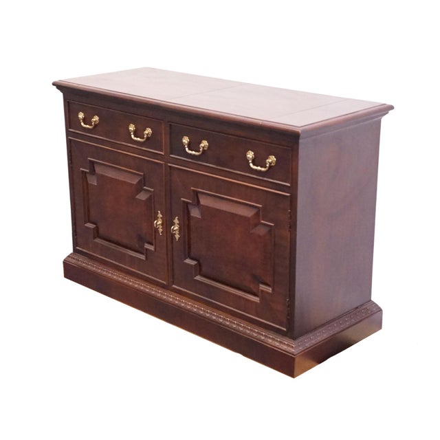 CENTURY FURNITURE Claridge Collection 48" Flip-Top Server Buffet 32.5" High Leaves Closed: 48" Wide Leaves Open: 72" Wide...