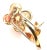 Van Cleef & Arpels Diamond 18k Yellow Gold Flower Pin Brooch For Sale - Image 9 of 10