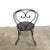 Vintage Black French Metal Outdoor Chairs - Set of 4 For Sale - Image 9 of 11