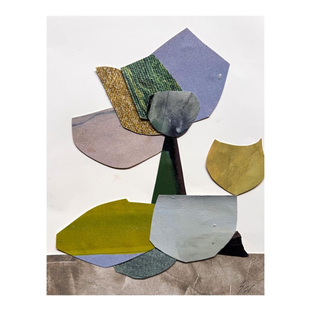 "Magic Still Exists 2" Original Mixed-Media Collage on Paper by Zac Woodiel For Sale