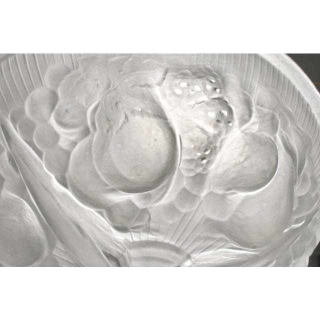 French Art Deco Pendant Light by Muller Freres 1930 France For Sale - Image 9 of 11