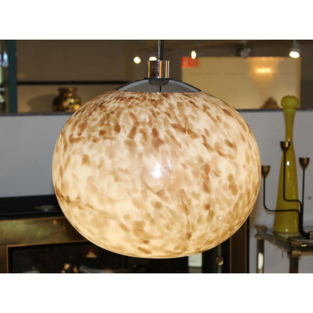 Murano Glass Large Pendant For Sale - Image 9 of 13
