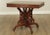 Late 19th Century Antique Victorian Eastlake Walnut Marble Top Parlor Table For Sale - Image 5 of 13