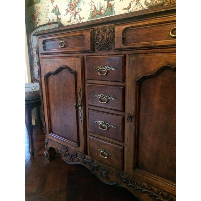 Mount Airy Furniture Co. French Provincial Sideboard Buffet | Chairish
