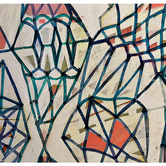 Isabel Riley Painting 'White Diamonds' For Sale - Image 11 of 11