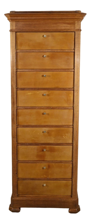 High Cabinet in Light Oak, 1920s