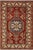 Tribal Super Kazak Rust/Tan Wool Rug - 4'0'' X 5'5'' For Sale - Image 10 of 10