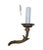 French Pair of French Empire Gilt Bronze Sconces, Circa 1890s For Sale - Image 3 of 9