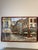 1990s Elegant European Italian Streets Wall Art Painting – Matching Framed Pair For Sale - Image 12 of 12