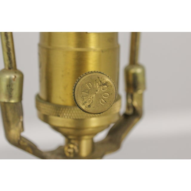 Gold Wildwood Bird & Floral Decorator Table Lamp For Sale - Image 8 of 12