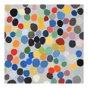 Small Contemporary Abstract Dots Painting