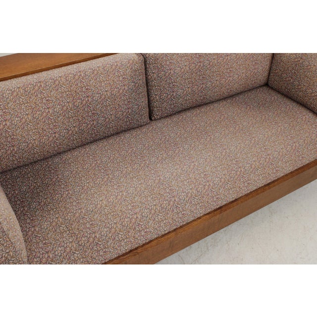 Stickley Mission Oak Prairie Settee Sofa For Sale - Image 9 of 18