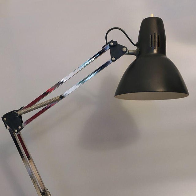 Black Table Lamp from Arteluce, 1970s For Sale - Image 9 of 13