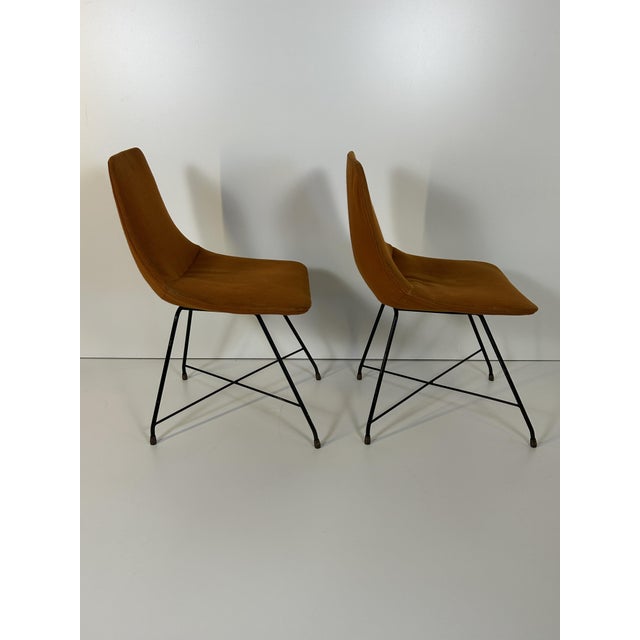 Vintage Chairs by Augusto Bozzi for Saporiti Italia, 1950s, Set of 2, in Good conditions. Designed 1950 to 1959 I have...