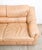 Tan 1960s Mid Century Modern Sofa 3 Seater Leather Natural Tan Wood Legs Vintage Vg Seat For Sale - Image 8 of 12