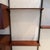 Vintage 1960s Mid Century Modern Walnut Wall Unit, Custom Modular Shelving Brutalist Iron Accents For Sale - Image 4 of 10