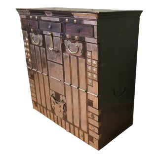 Korean Bandaji Wedding Chest For Sale