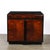 Art Deco Art Deco Machine Age Waterfall Front Book-Matched Walnut & Black Lacquer Cabinet For Sale - Image 3 of 18