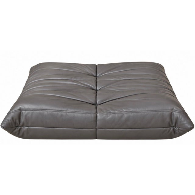 1970s Michel Ducaroy “Togo” Three-Piece Leather Set for Ligne Roset, France, 1970 For Sale - Image 5 of 16