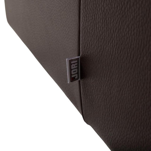 Leather Brown Two-Seater Sofa with Manual Function by Jori Linea, Set of 2 For Sale - Image 12 of 17